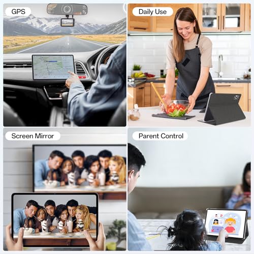 Gray 11 Inch 2-in-1 Tablet with Keyboard T191719