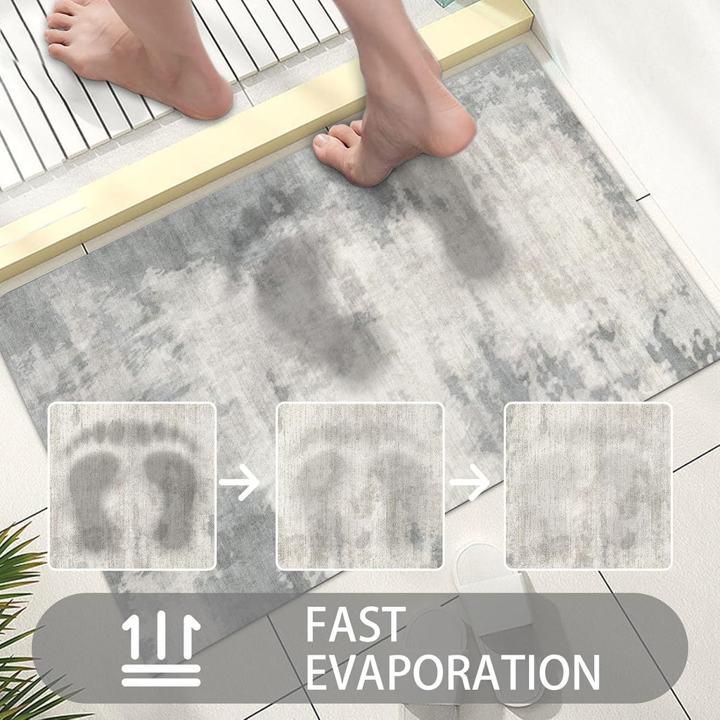 47'' x 31'' Absorbent Non-Slip Low Profile Rubber Floor Mat L93376
