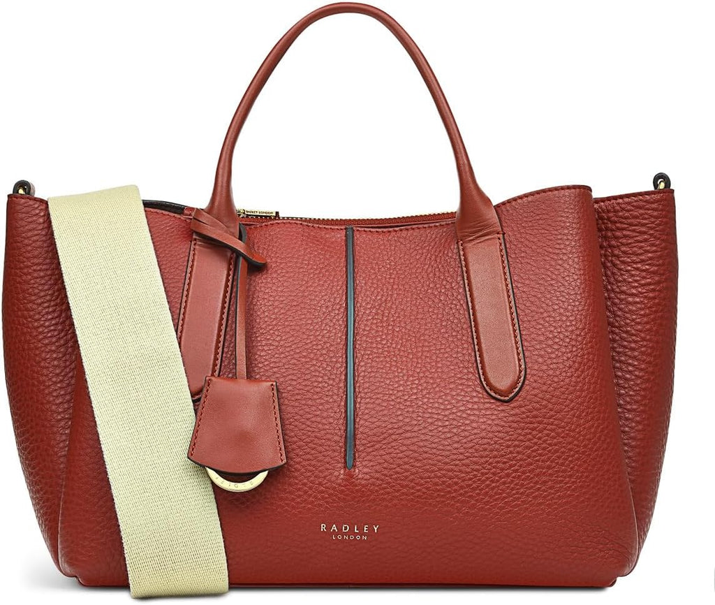 Medium Leather Satchel Bag Z41757