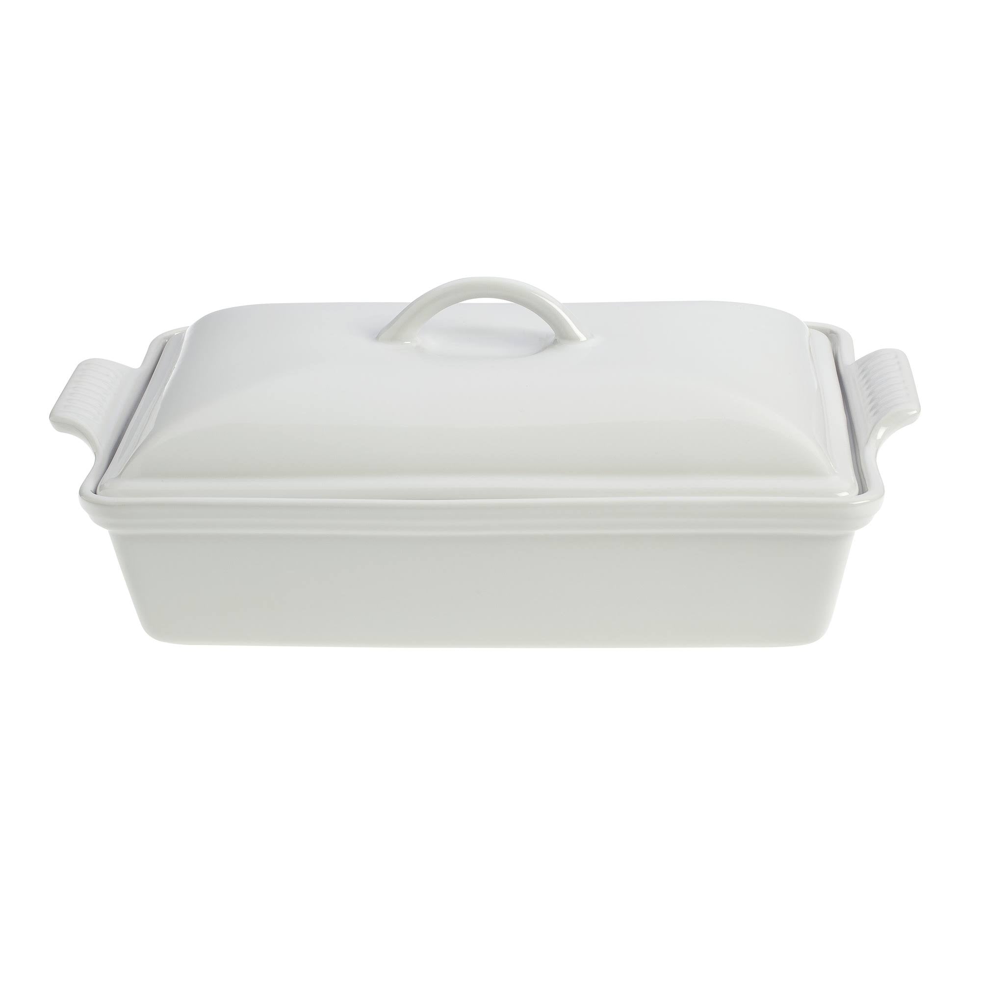 Heritage Stoneware Covered Rectangular Casserole, 4-Quart K984926