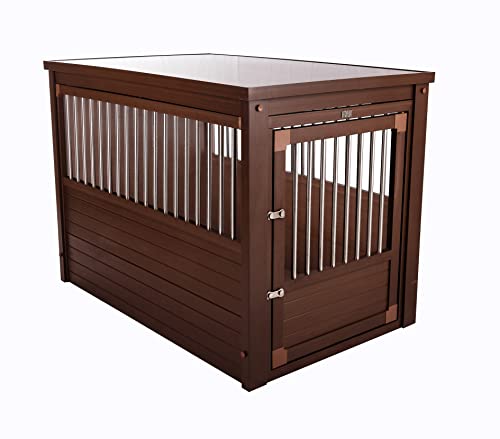 Dog Crate End Table with Stainless Steel Tubing L9911