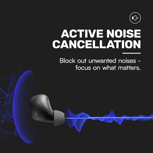 Bluetooth True Wireless in-Ear Earbuds with Active Noise Cancellation O221