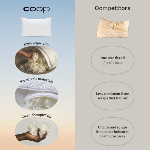 Queen Size Adjustable Memory Foam Pillow D8517