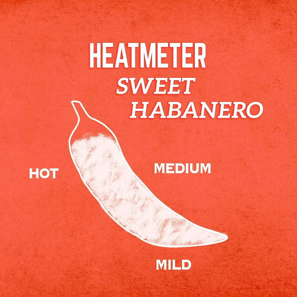 Sweet Habanero Hot Sauce, 5 fl oz, Pack of 2 B603704
