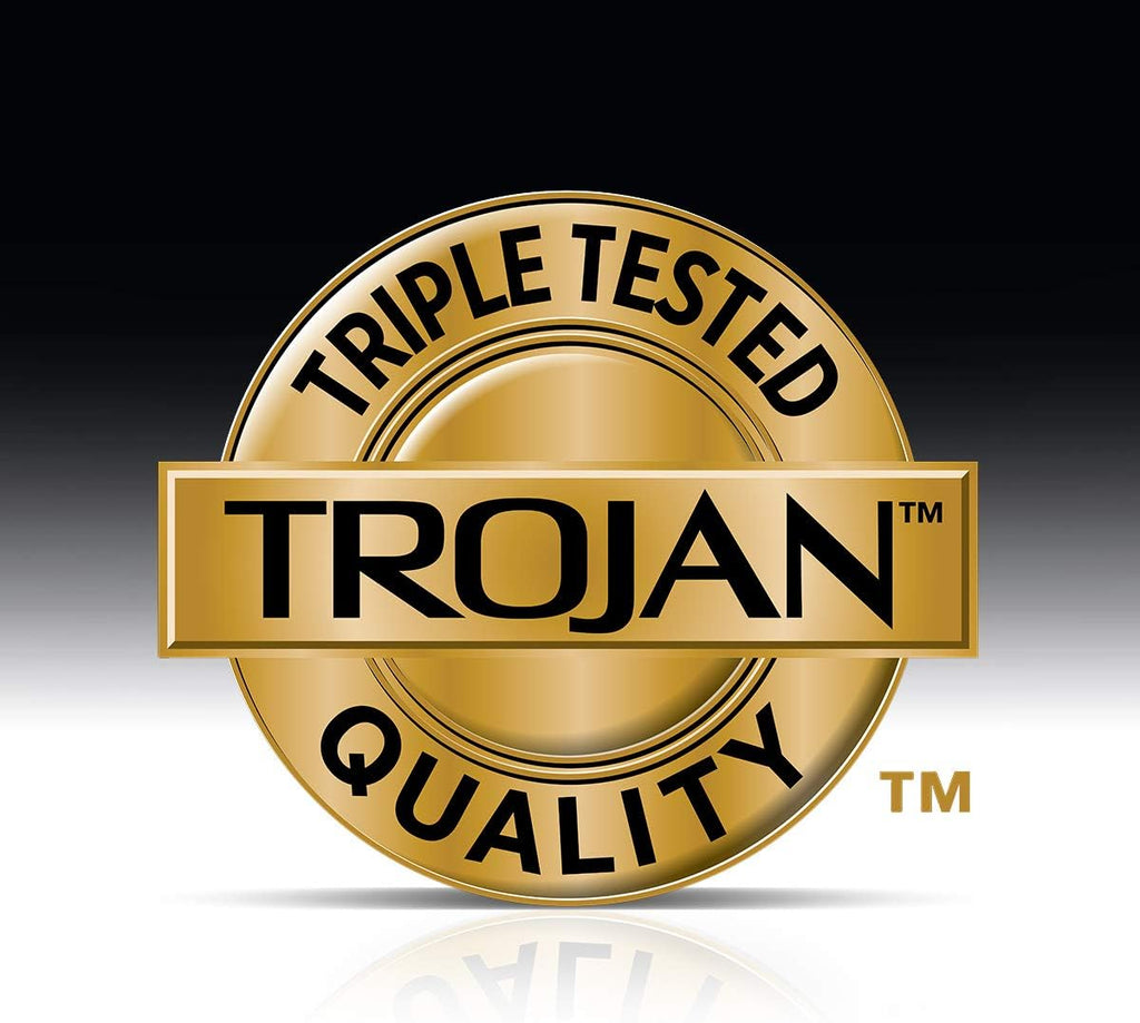 12 Count Lubricated Ribbed Condoms A43377