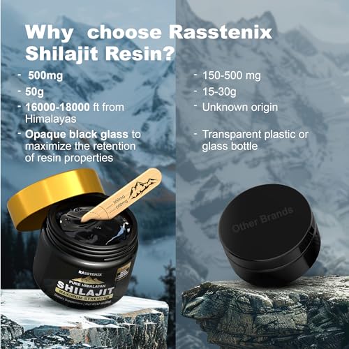 Pure Himalayan Shilajit Resin - 500mg Y5404