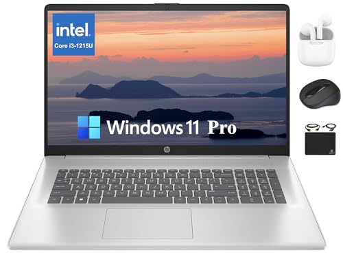 17.3'' FHD IPS Anti-Glare Display Laptop, 6-Core Intel i3-1215U, 16GB RAM, 1TB SSD, Windows 11 Pro T3560