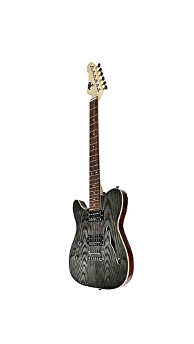 Natural Semi-Hollow-Body Electric Guitar S594