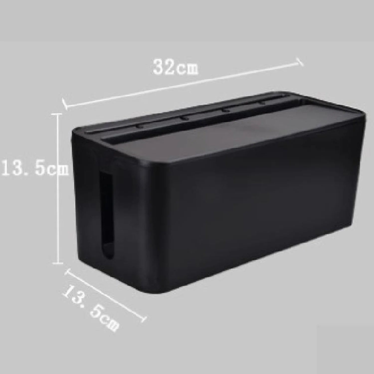 Black Cable Management Box D65428