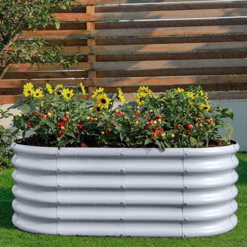 Galvanized Raised Garden Bed Kit O75065