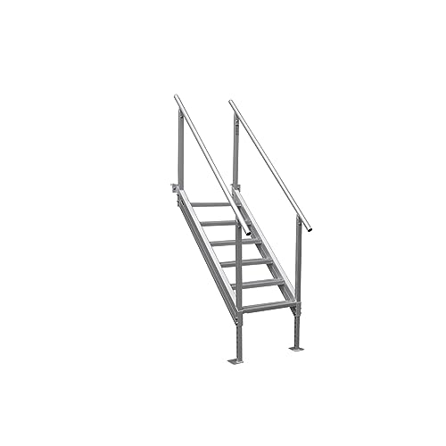 Aluminum Dock Stair - 4-Step Z959