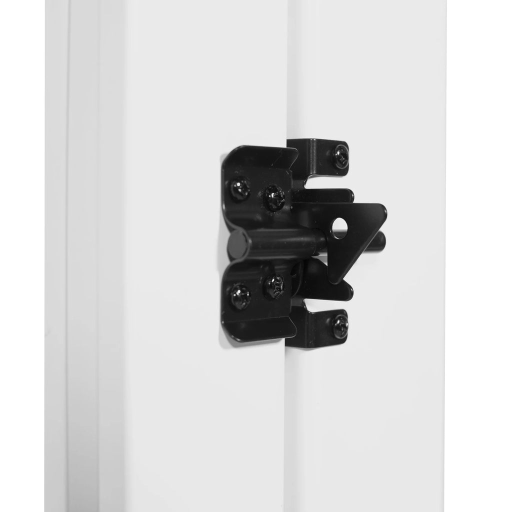 White Vinyl Picket Fence Gate O7937