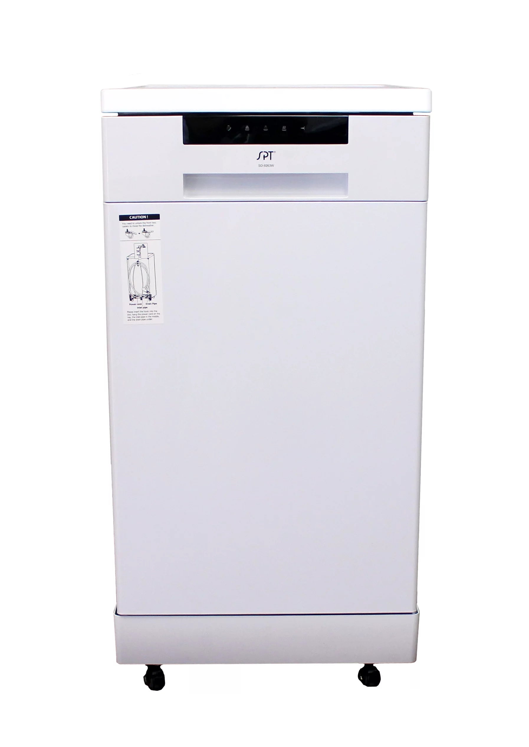 White 18" Portable Dishwasher L597040