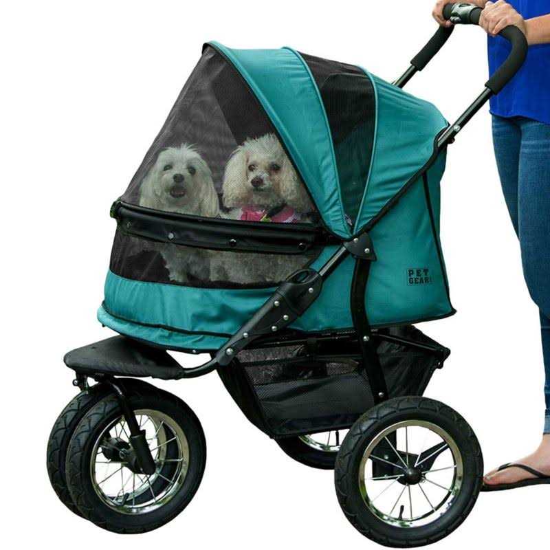 Double No-Zip Pet Stroller Q688