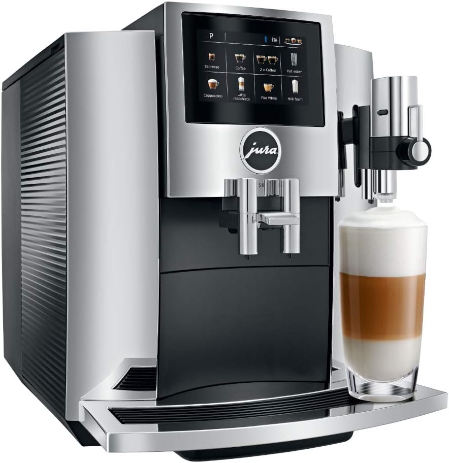 Chrome Automatic Coffee Machine, 64 ounces I908