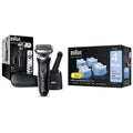 Electric Razor with Beard Trimmer, Rechargeable, Wet & Dry, 4in1 SmartCare Center, 6 Count Q312