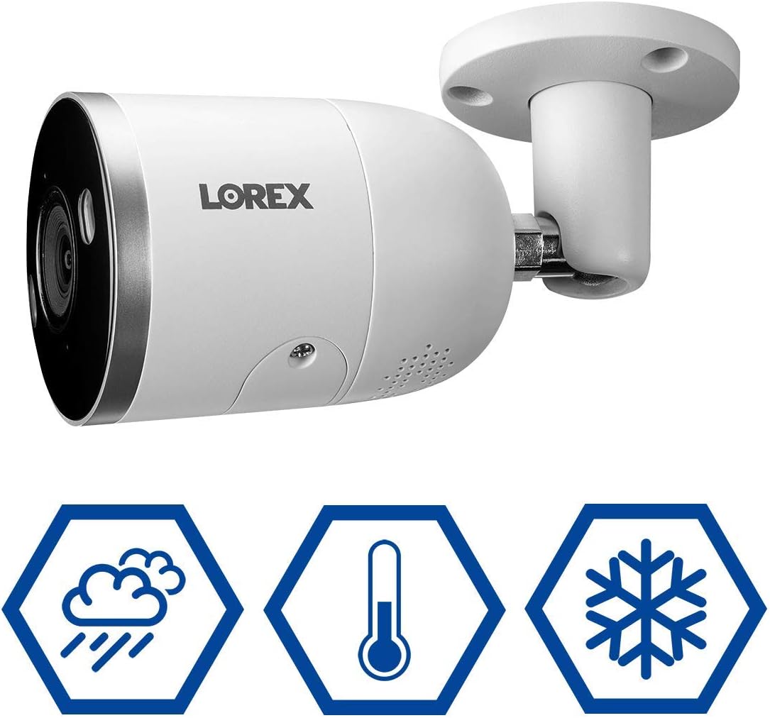 4K Security Camera System, 16-Channel 3TB NVR with 8 Indoor/Outdoor Wired IP POE Metal Cameras D309