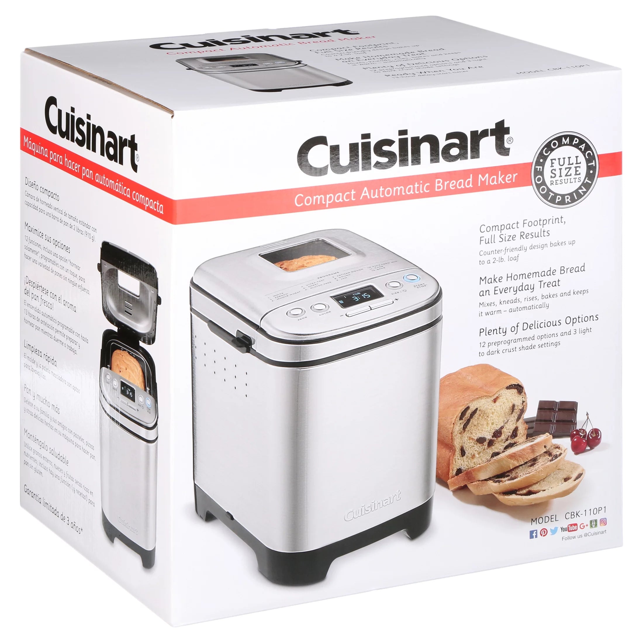 Compact Automatic Bread Maker O86763