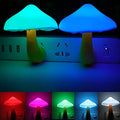 5Pack Sensor LED Night Light Plug in Mushroom Light Y175