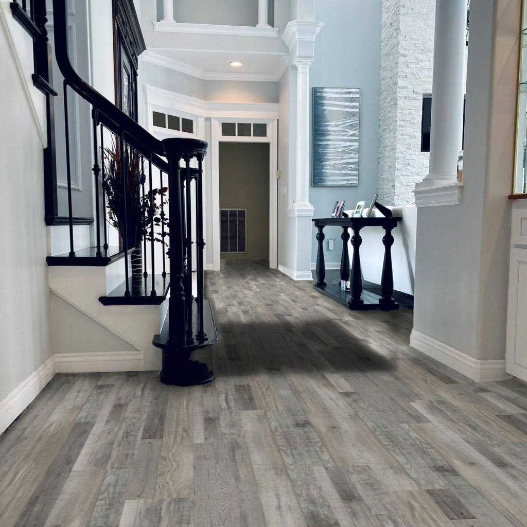 7 in. x 48 in. Rigid Core Luxury Vinyl Plank Flooring Z413