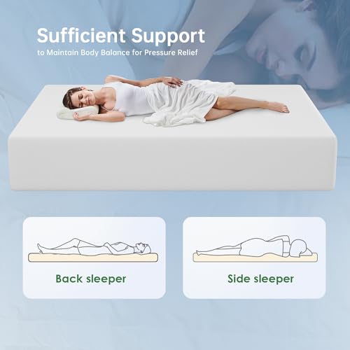 6 Inch Twin XL Gel Memory Foam Mattress Q1565