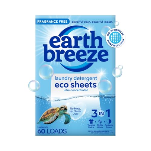 Fresh Scent Laundry Detergent Sheets 60 Loads 30 Sheets H69379