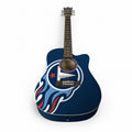 Navy Blue Acoustic Guitar with Case D91167