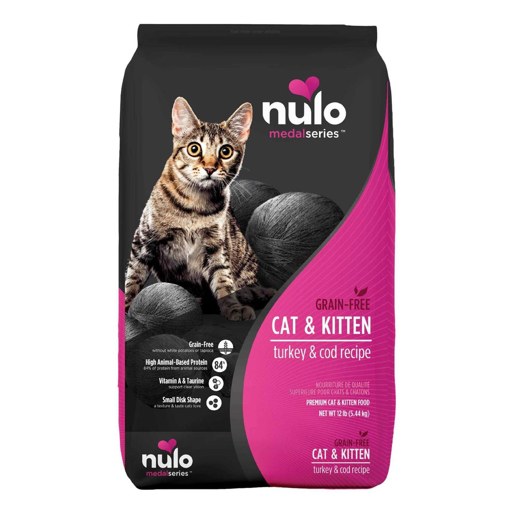 Grain-Free Turkey & Cod Dry Cat & Kitten Food B219766