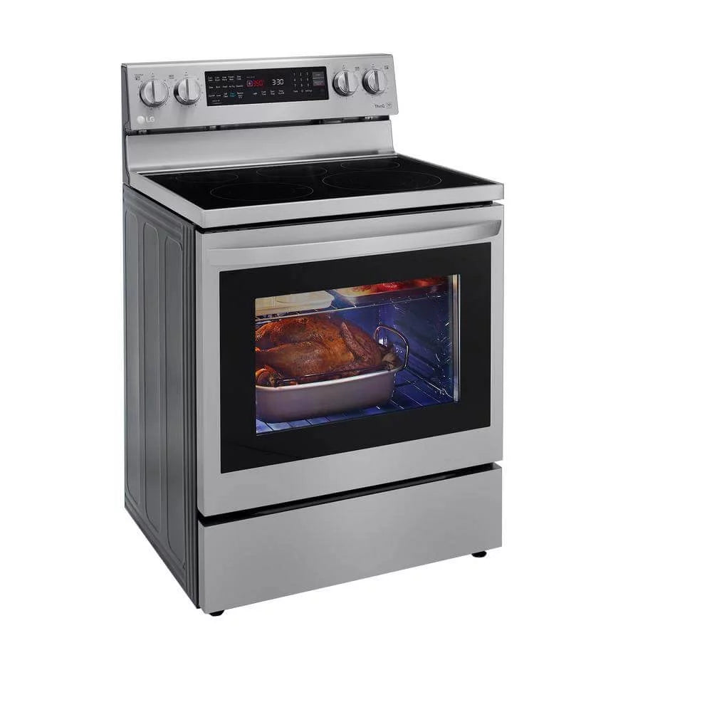 6.3 cu ft. Electric Range with Air Fry D516