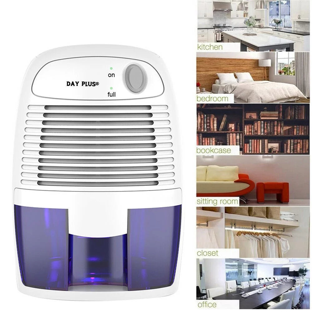Electric Mini Dehumidifier, 215 SQ ft, Auto Shut-Off R49406