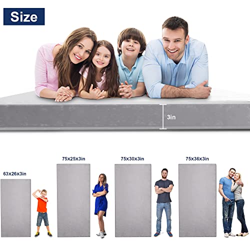 Memory Foam Camping Mattress with Storage Bag Z823029