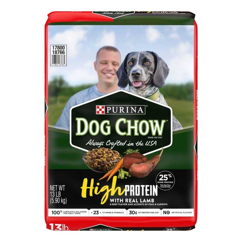 High Protein Dry Dog Food With Real Lamb & Beef Flavor O897911