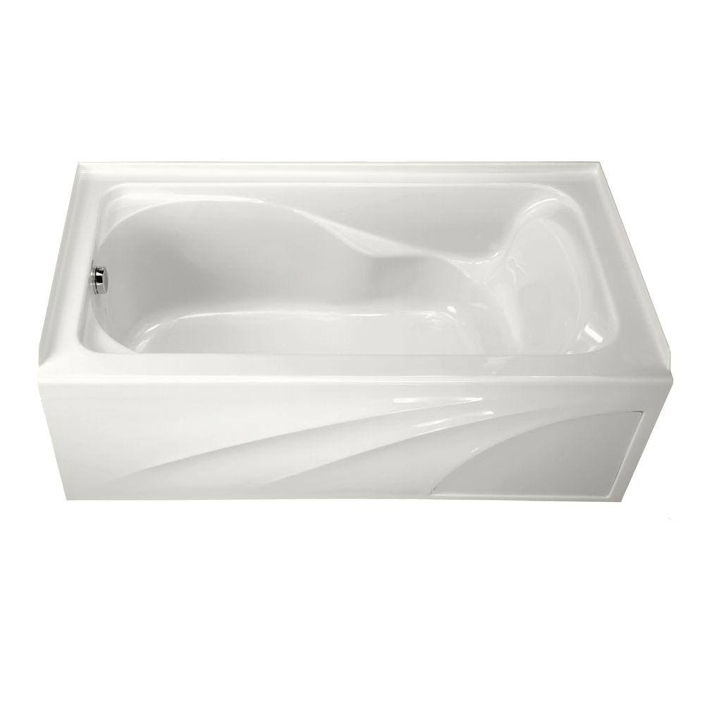 White Soaking Bathtub A648