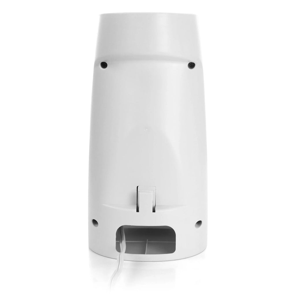 White Electric Can Opener with Knife Sharpener and Bottle Opener T166