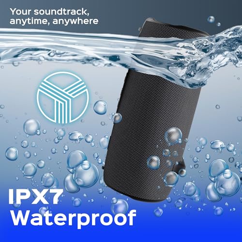 60W Stereo Wireless Speaker with Deep Bass, 20H Playtime, Waterproof E240281