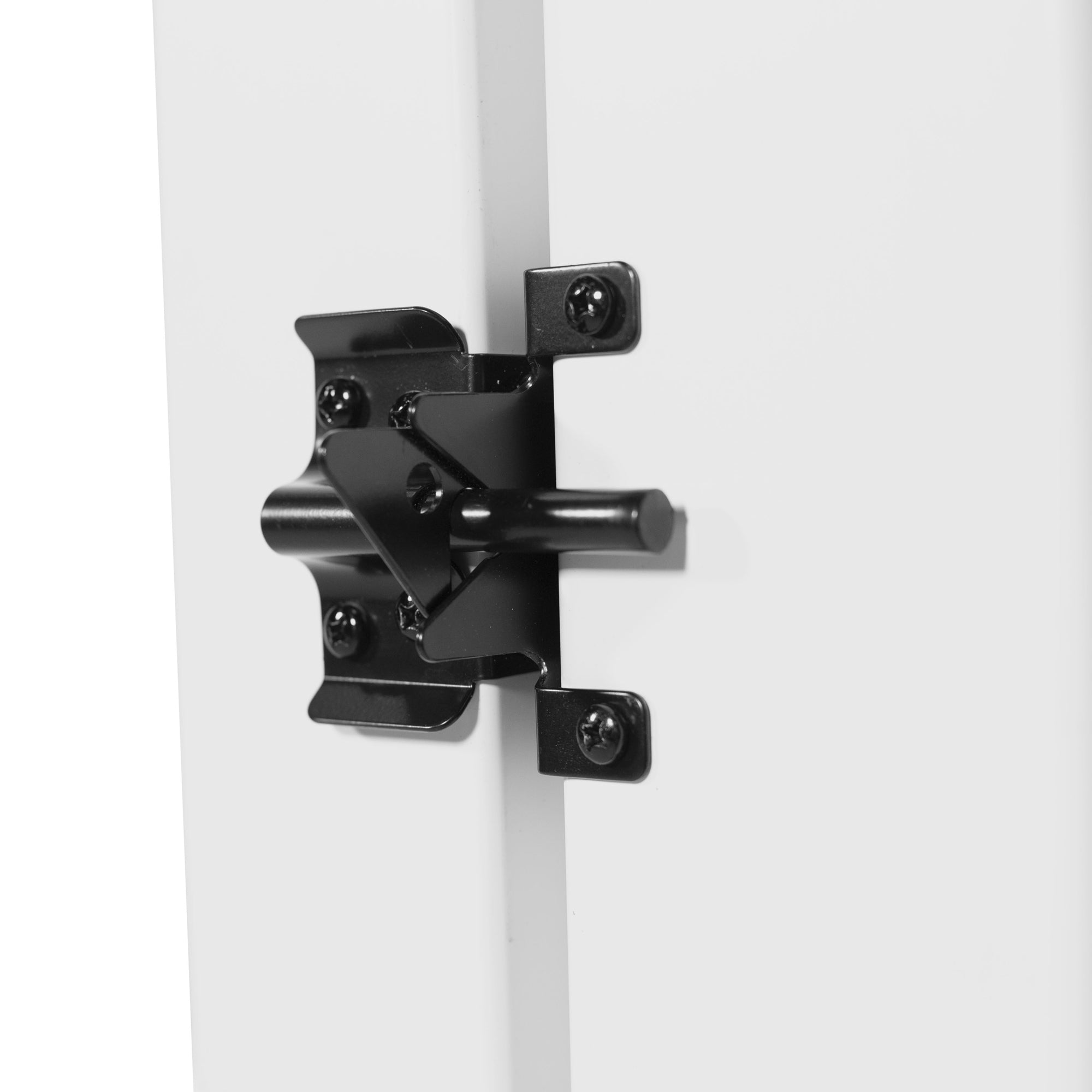 White Vinyl Picket Fence Gate O7937