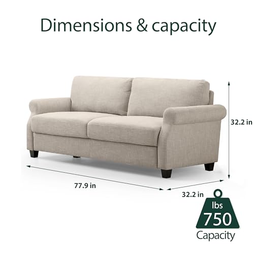 Beige Loveseat Sofa H26172
