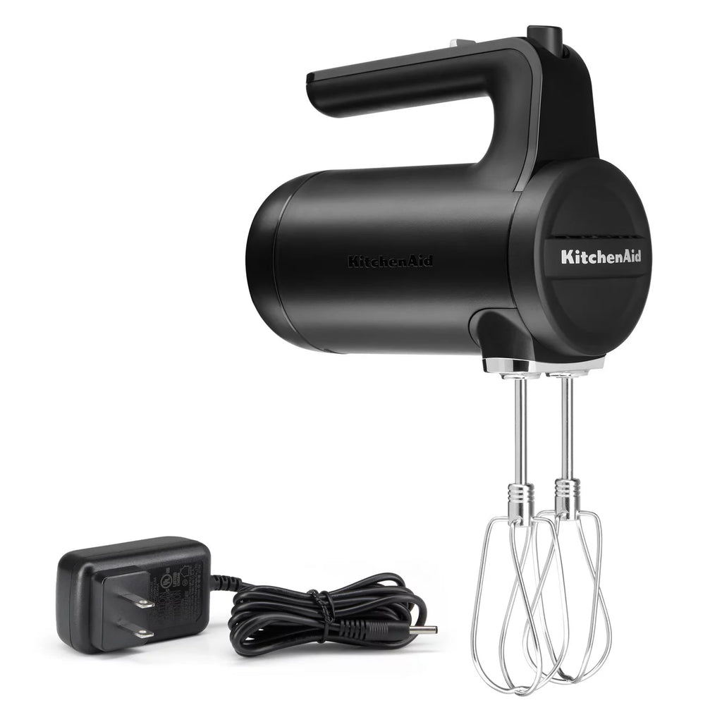 Black Matte Cordless Hand Mixer S524