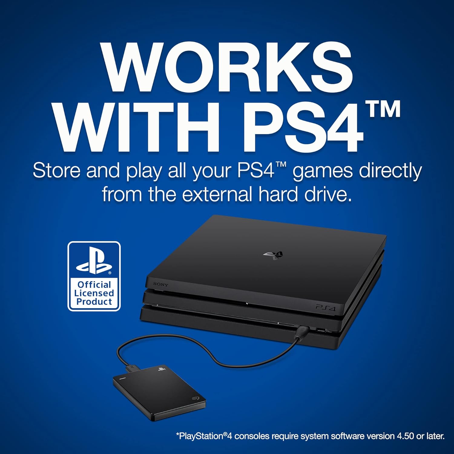 4TB External Hard Drive O1863