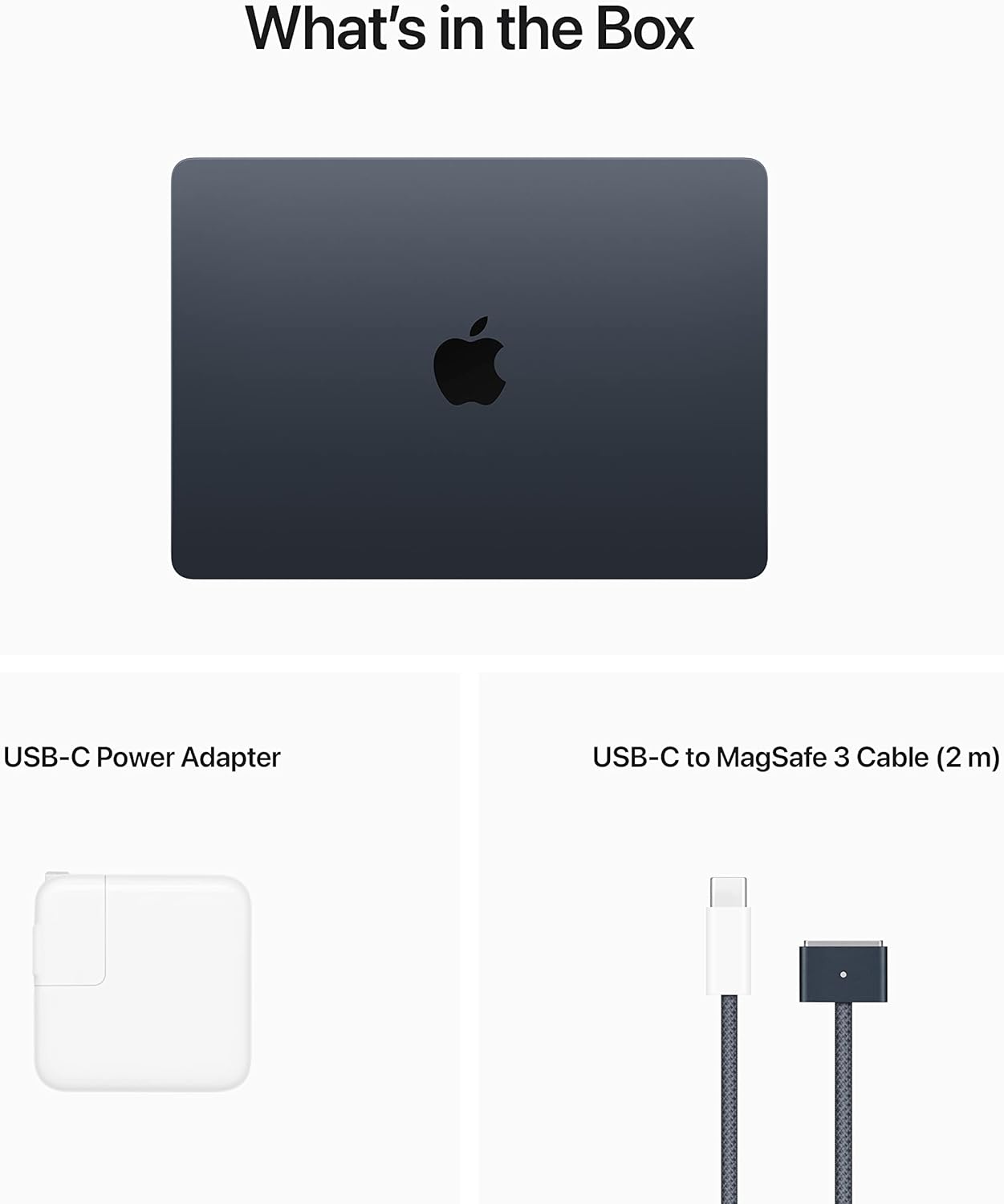 MacBook Air 13-inch with Apple M2 Chip 8-Core CPU 24GB RAM 1TB Storage Midnight K211