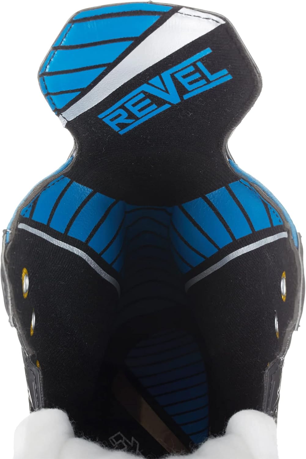 Black/Blue Junior Inline Hockey Skates R888397
