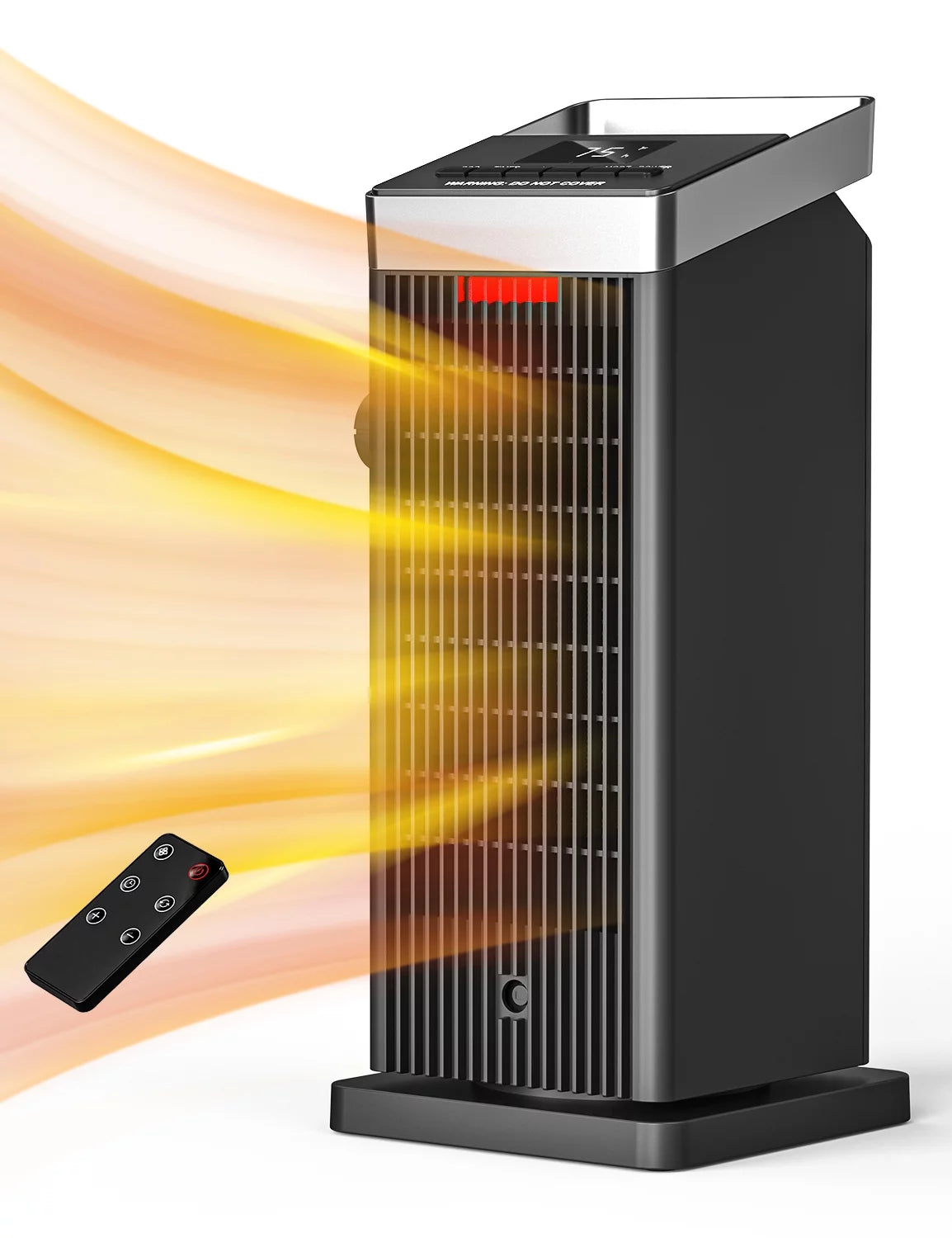 1500W Ceramic Heater with Thermostat and Remote Control P859931