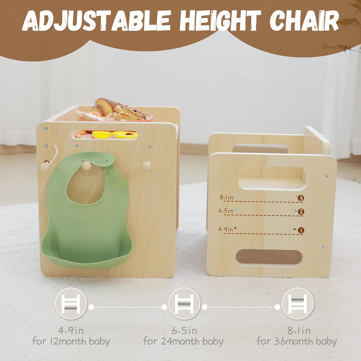 Montessori Weaning Table and Chair Set F837832