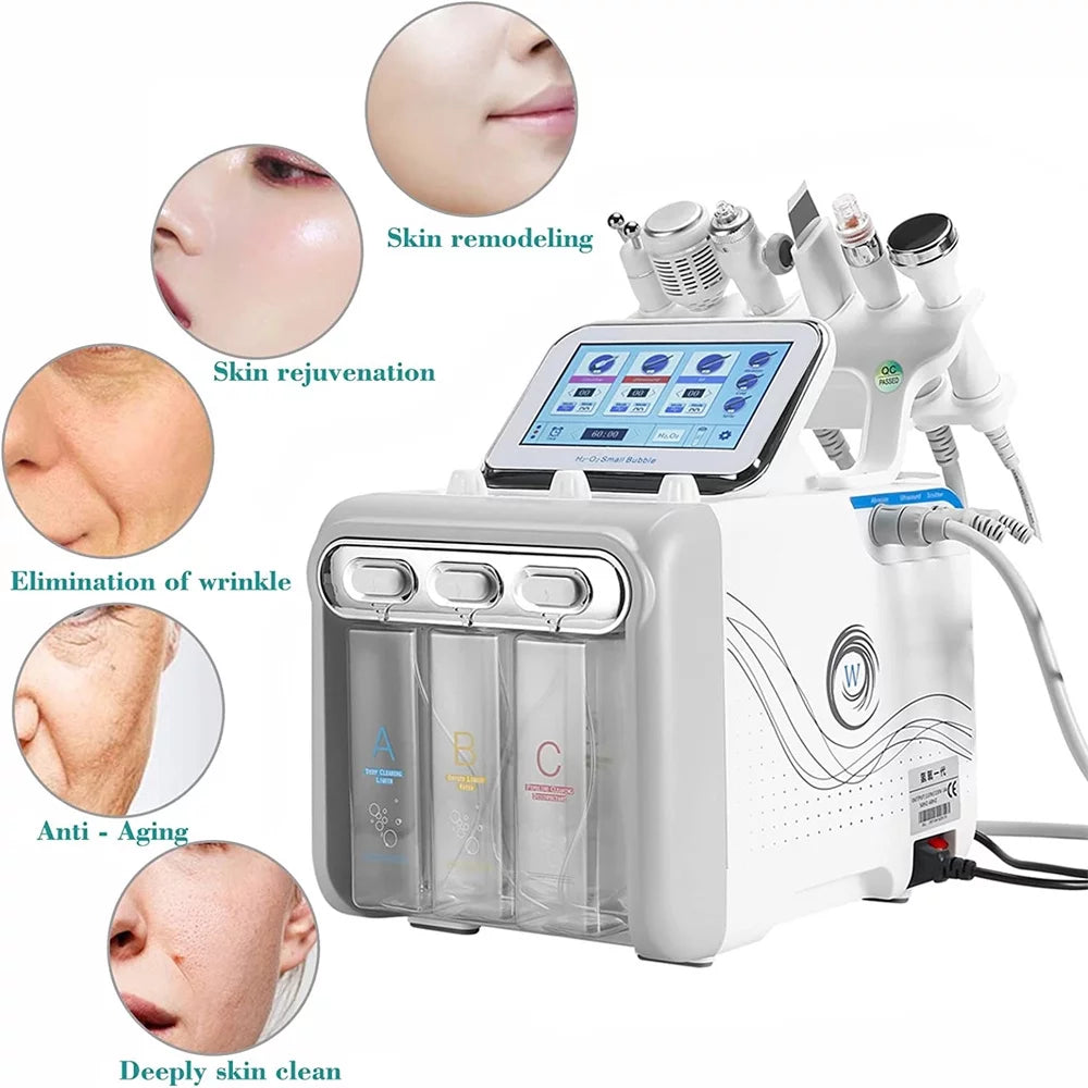 6 in1 Water Dermabrasion Hydro Dermabrasion Hydra Facial Machine C695880