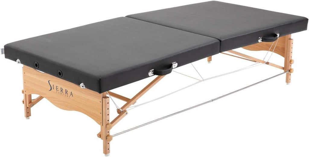 Black Low-Level Massage Table Q101303
