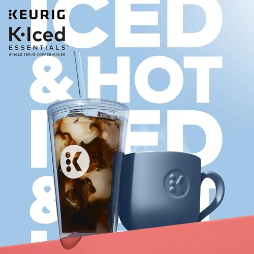 White Single-Serve K-Cup Pod Coffee Maker with 36oz Removable Reservoir C294508