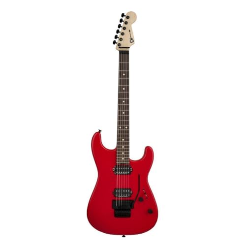 Satin Ferrari Red Electric Guitar Q2032