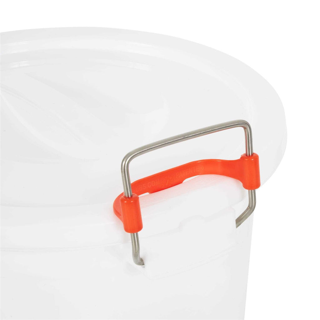 Feed & Seed Storage Drum with Lid V43862