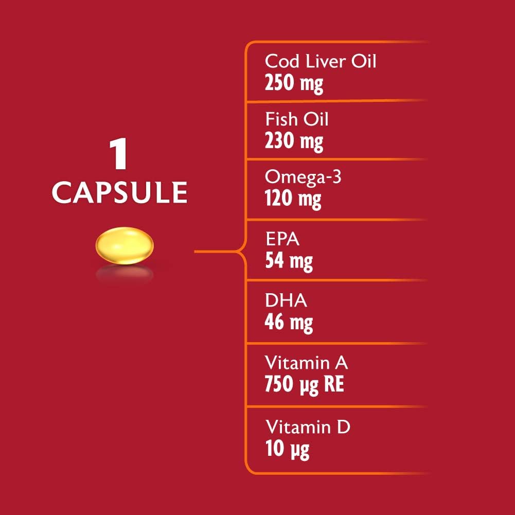 Cod Liver Oil 60 Capsules T281532