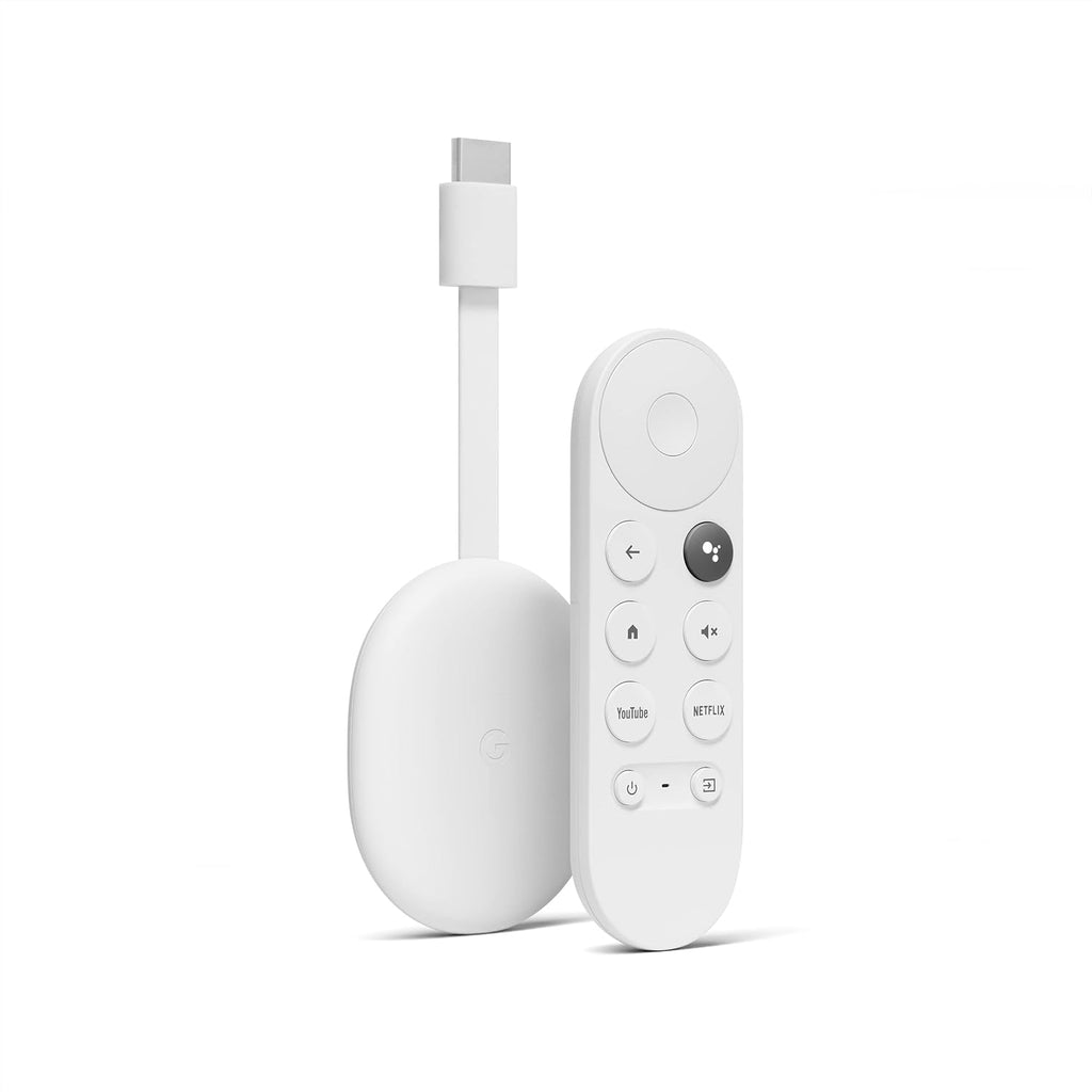 Chromecast with Google TV 4K Streaming Stick Snow Y365